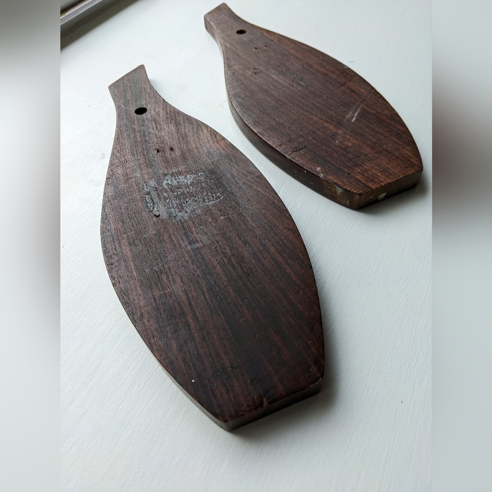 Set of carved wooden inlay art - Picture 9 of 9